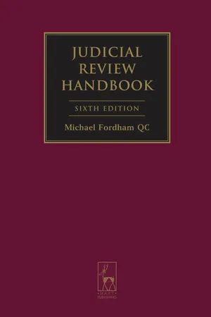 Judicial Review Handbook