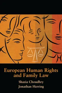 European Human Rights and Family Law_cover