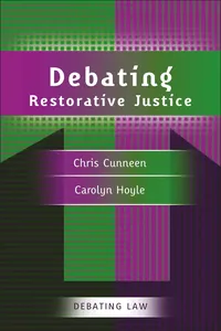 Debating Restorative Justice_cover