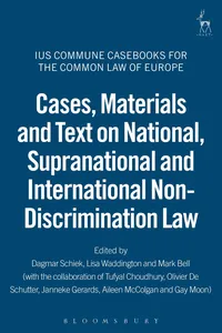 Cases, Materials and Text on National, Supranational and International Non-Discrimination Law_cover