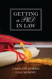 Getting a PhD in Law_cover
