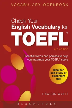 Check Your English Vocabulary for TOEFL