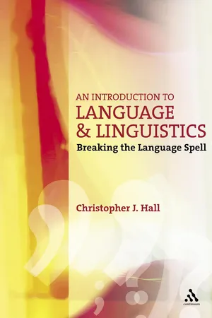 An Introduction to Language and Linguistics