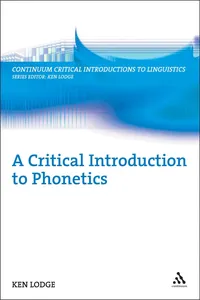 A Critical Introduction to Phonetics_cover