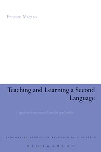 Teaching and Learning a Second Language_cover