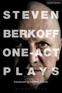 Steven Berkoff: One Act Plays_cover