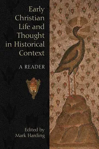 Early Christian Life and Thought in Social Context_cover