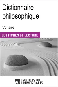 Dictionnaire philosophique de Voltaire_cover