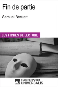 Fin de partie de Samuel Beckett_cover