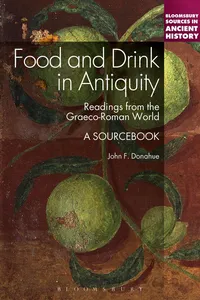 Food and Drink in Antiquity: A Sourcebook_cover