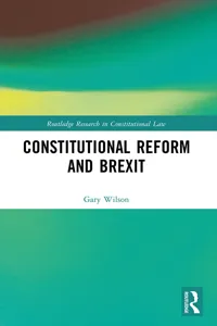 Constitutional Reform and Brexit_cover