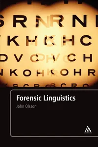 Forensic Linguistics_cover
