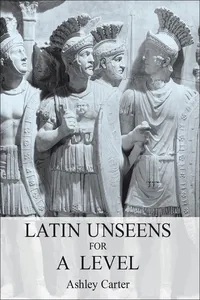 Latin Unseens for A Level_cover