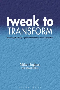 Tweak to Transform_cover