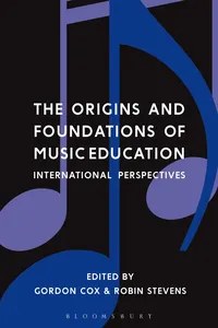 The Origins and Foundations of Music Education_cover