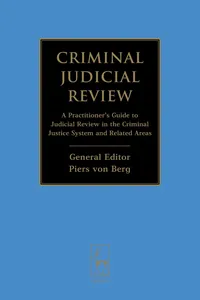 Criminal Judicial Review_cover