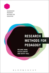 Research Methods for Pedagogy_cover