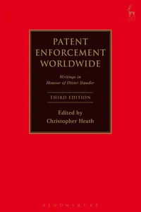 Patent Enforcement Worldwide_cover