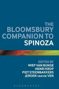 The Bloomsbury Companion to Spinoza_cover