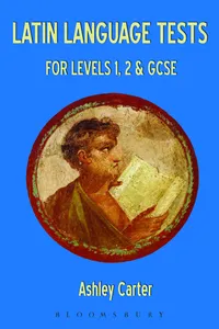 Latin Language Tests for Levels 1 and 2 and GCSE_cover