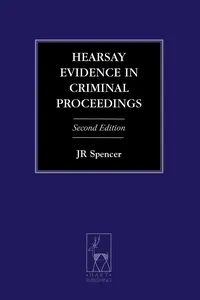 Hearsay Evidence in Criminal Proceedings_cover