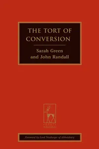 The Tort of Conversion_cover