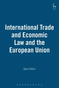 International Trade and Economic Law and the European Union_cover