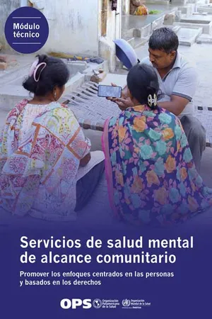 Servicios de salud mental de alcance comunitario