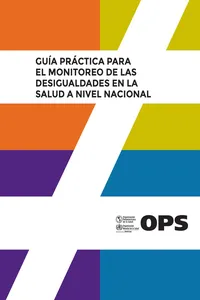 Guía práctica para el monitoreo de las desigualdades en la salud a nivel nacional_cover