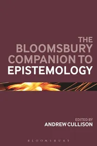 The Bloomsbury Companion to Epistemology_cover