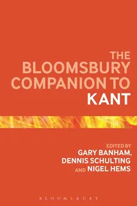 The Bloomsbury Companion to Kant_cover