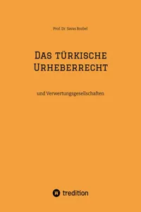 Das türkische Urheberrecht_cover