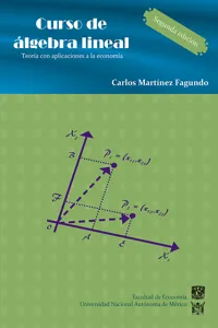 Curso de álgebra lineal. Teoría con aplicaciones a la economía_cover