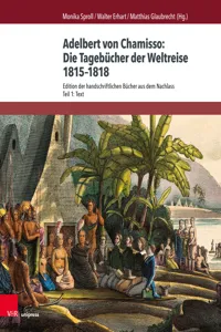 Adelbert von Chamisso: Die Tagebücher der Weltreise 1815–1818_cover