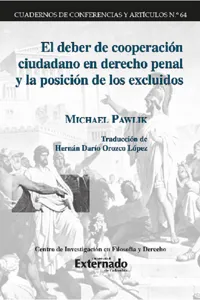 El deber de cooperación ciudadano en derecho penal y la posición de los excluidos._cover