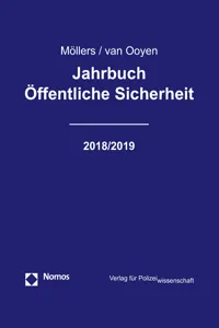 Jahrbuch Öffentliche Sicherheit 2018/2019_cover