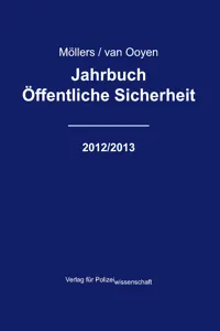 Jahrbuch Öffentliche Sicherheit - 2012/2013_cover