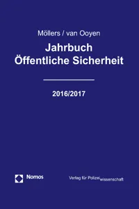 Jahrbuch Öffentliche Sicherheit 2016/2017_cover