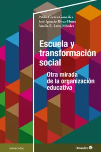 Escuela y transformación social_cover