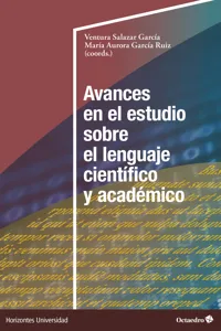 Avances en el estudio sobre el lenguaje científico y académico_cover