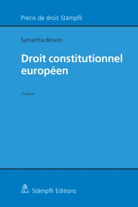 Droit constitutionnel européen_cover