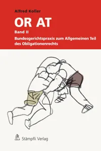 Schweizerisches Obligationenrecht Allgemeiner Teil_cover