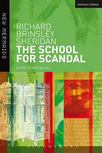 The School for Scandal_cover