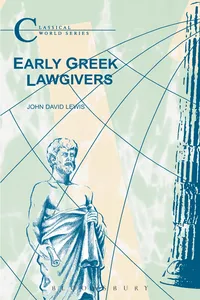 Early Greek Lawgivers_cover