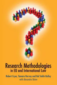 Research Methodologies in EU and International Law_cover
