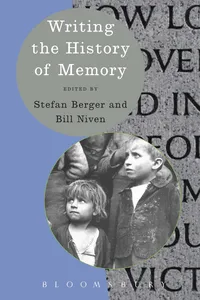 Writing the History of Memory_cover