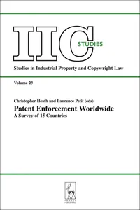 Patent Enforcement Worldwide_cover