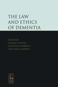 The Law and Ethics of Dementia_cover