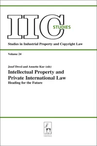 Intellectual Property and Private International Law_cover