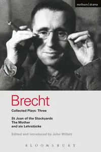 Brecht Collected Plays: 3_cover